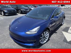 2018 Tesla Model 3 Mid Range RWD $729 DOWN $165/WEEKLY (407-770-7123) $1